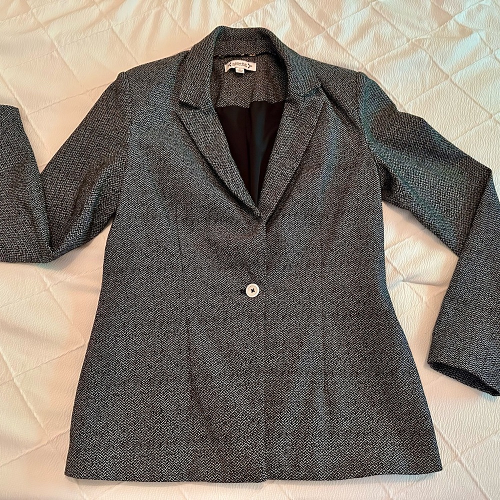 Ann Taylor Gray Blazer